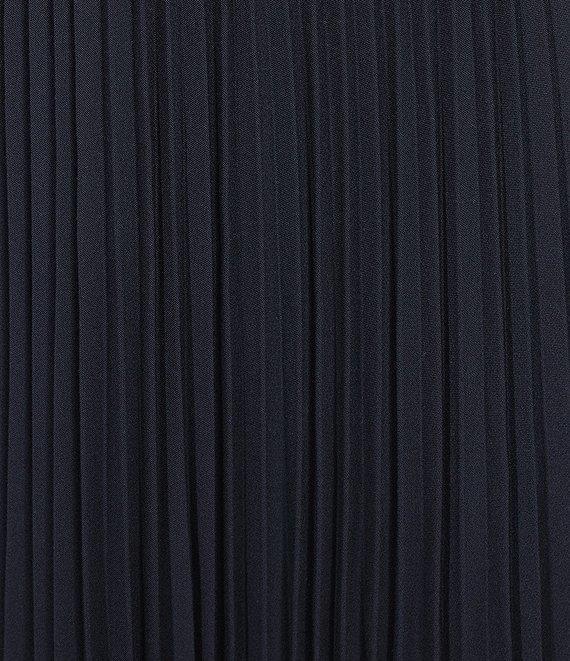 Calvin Klein Pleated Pull-On Midi Skirt Product Image