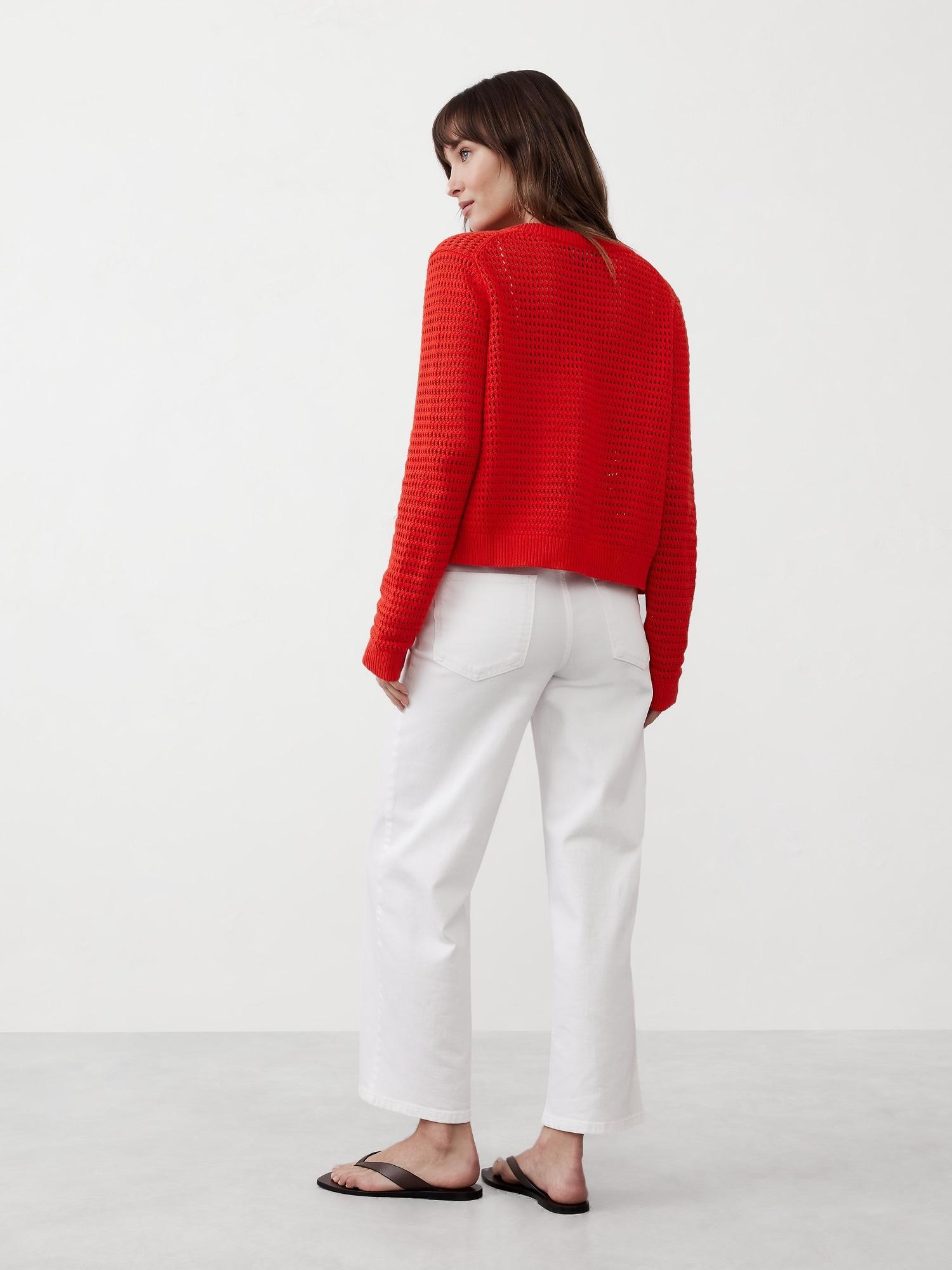 Open Stitch Cardigan Product Image
