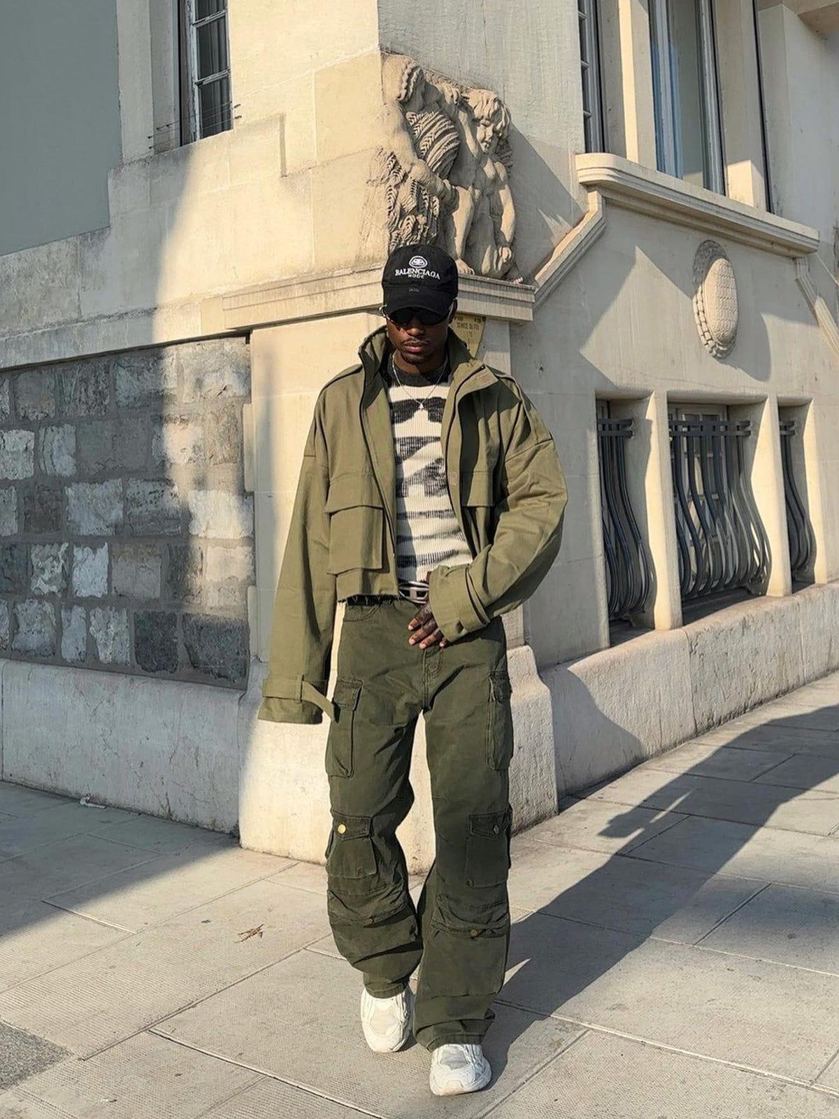 Aelfric Eden Vintage Multi-pocket Cargo Pants Product Image