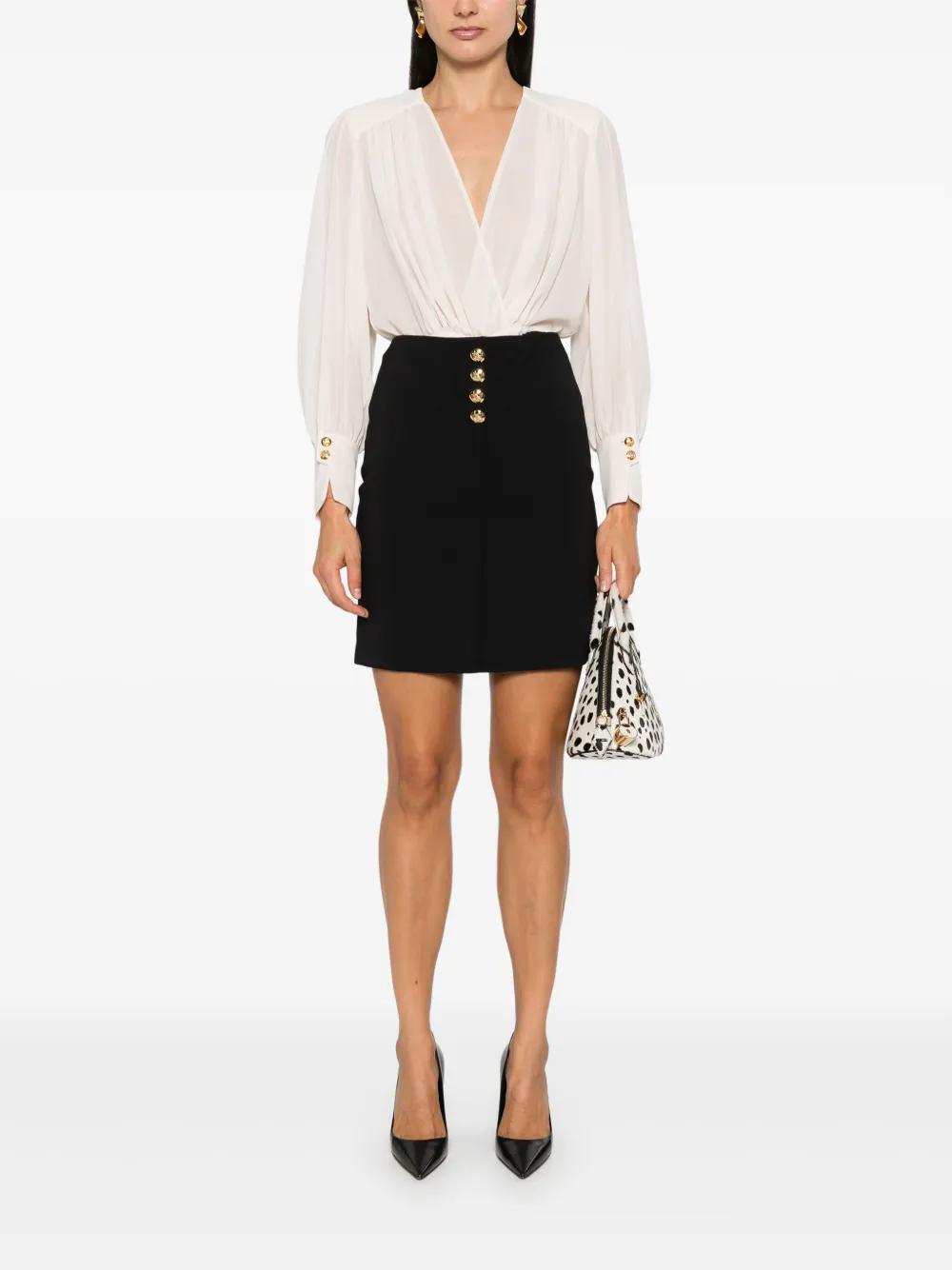 crepe mini dress  Product Image