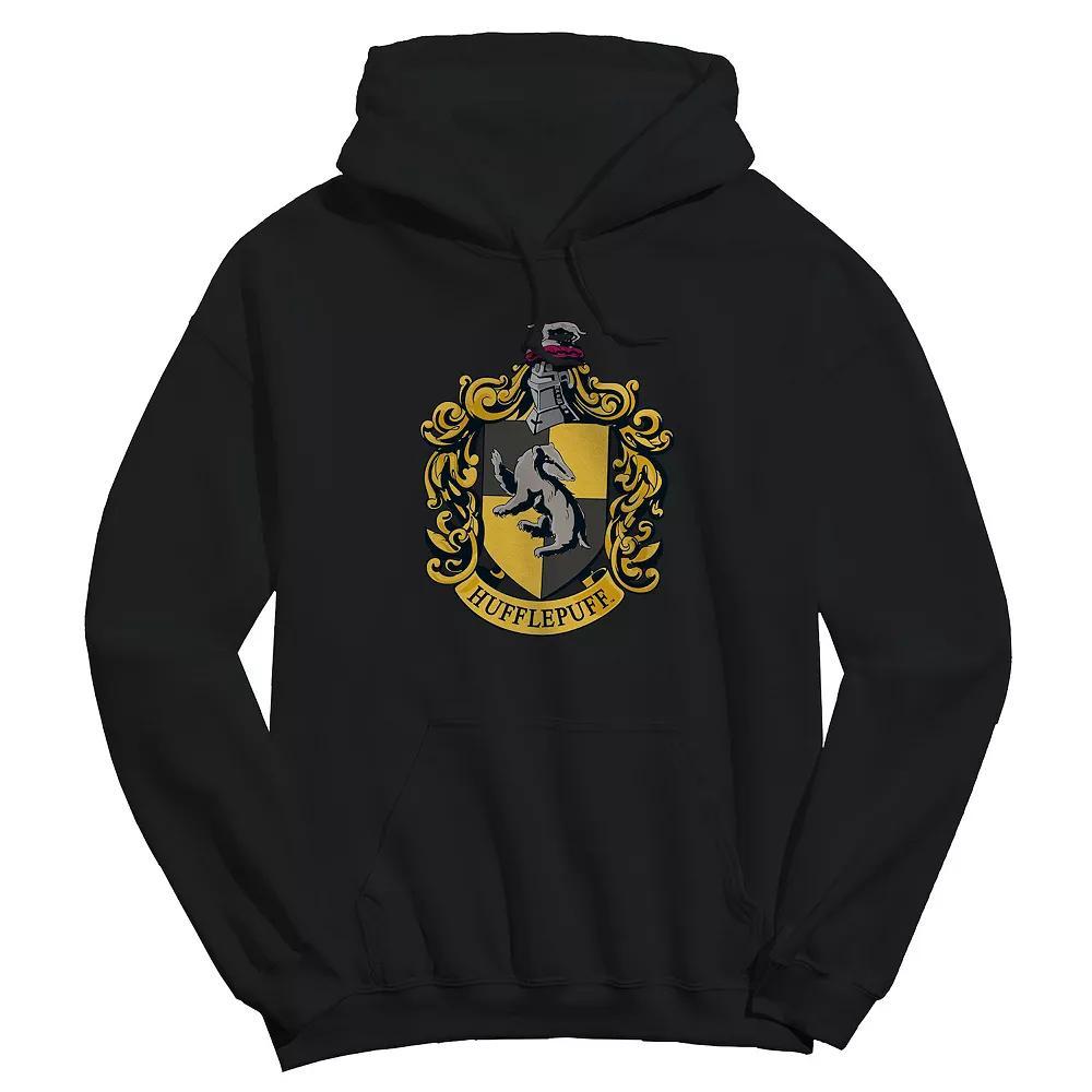 Men's Hufflepuff Graphic Hoodie, Size: XXL, Black Product Image