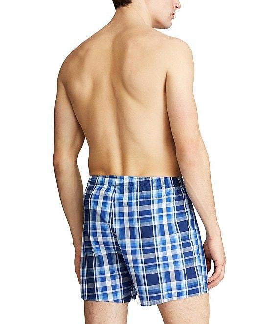 Polo Ralph Lauren Monroe Plaid Woven Boxers Product Image