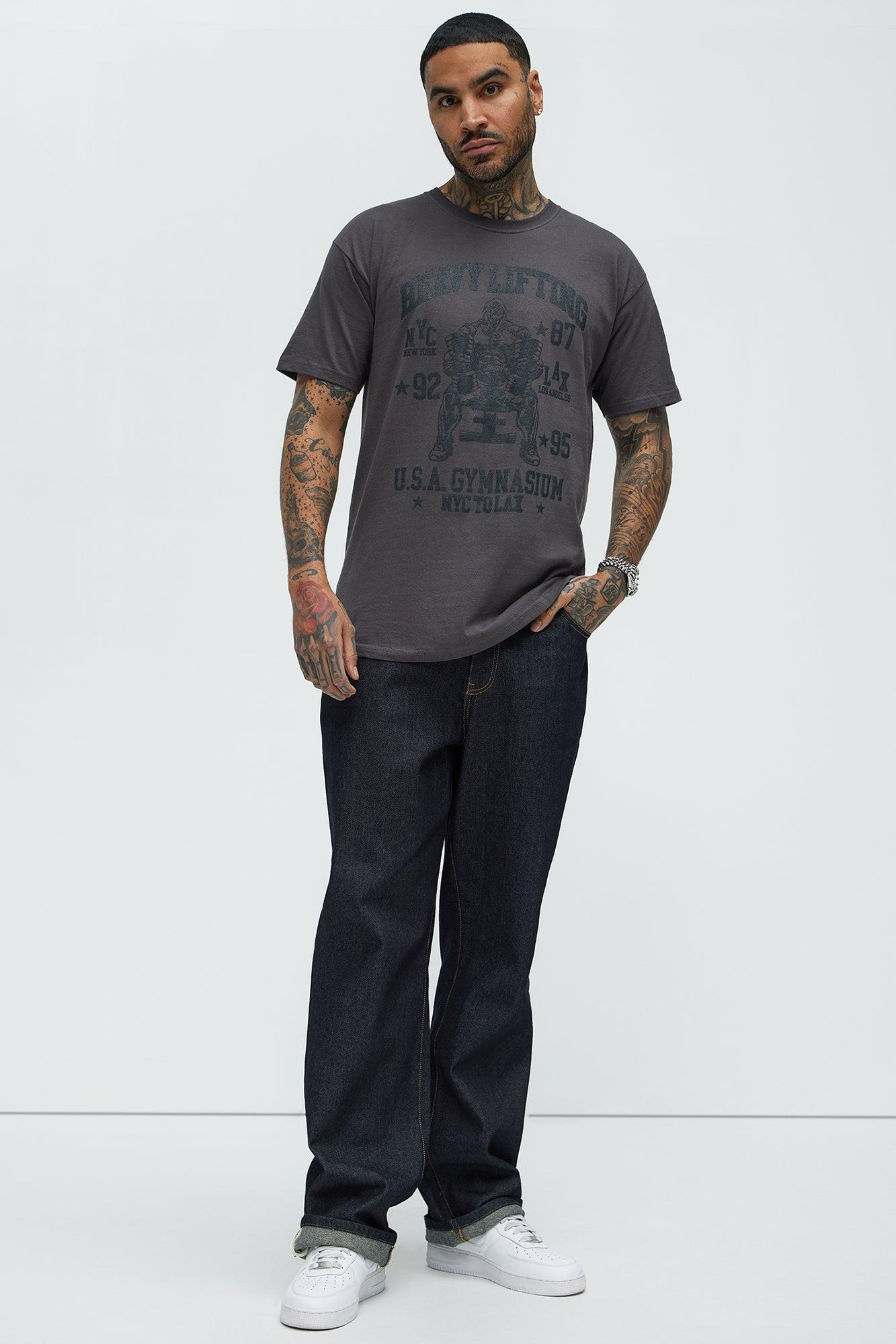 Heavy Lifting Short Sleeve Tee - Charcoal Product Image