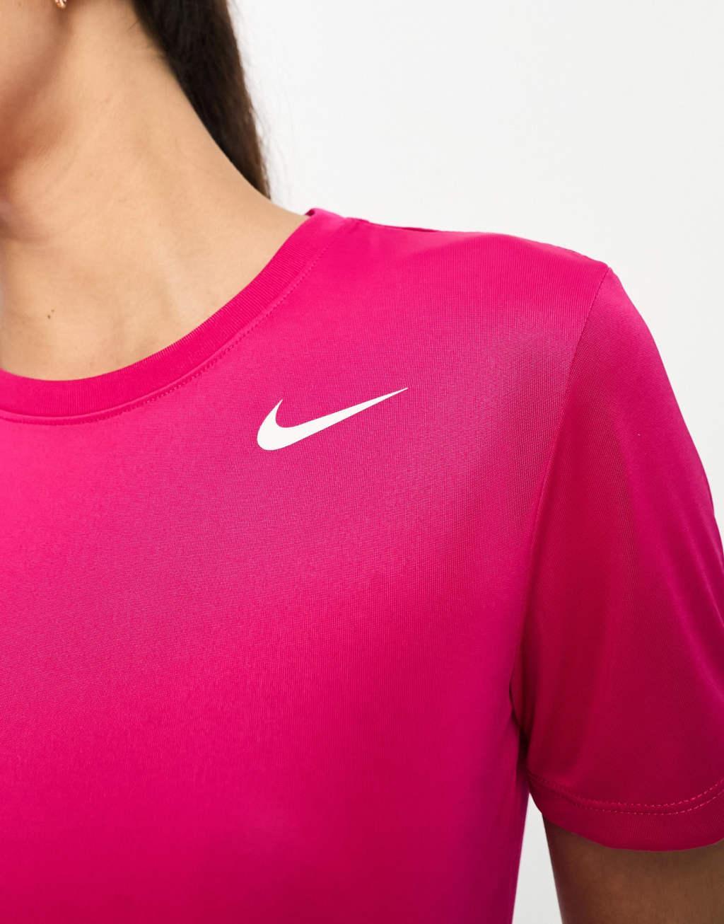 Nike Training RLGD Dri-Fit t-shirt in pink Product Image
