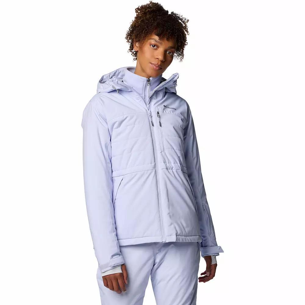 Women's Columbia Powdered Peak Insulated Jacket, Size: XL, Snowdrift Product Image