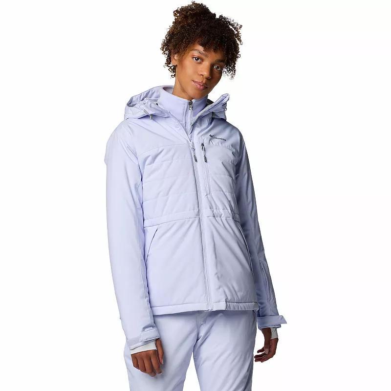 Women's Columbia Powdered Peak Insulated Jacket, Size: XL, Snowdrift Product Image