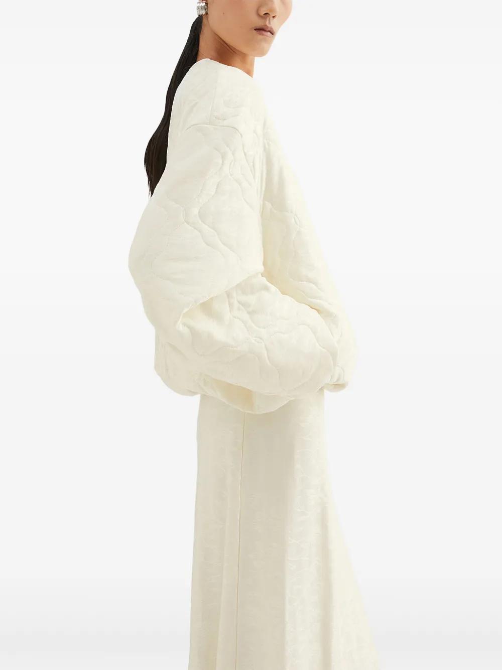 jacquard bomber jacket Product Image