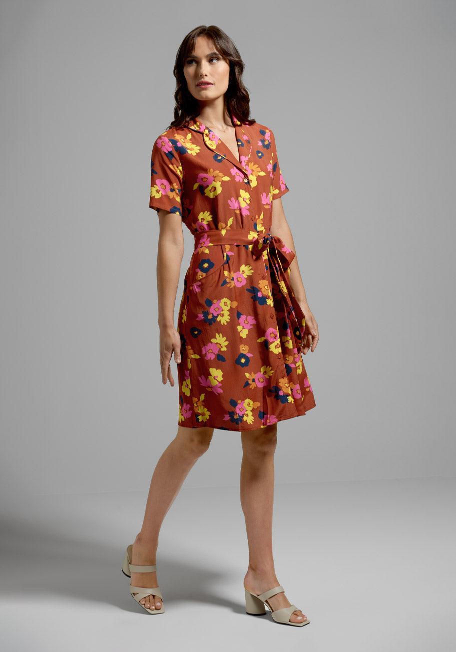 Going Out and About Shirt Dress Product Image