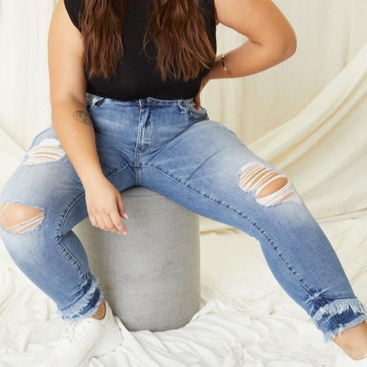Plus Off The Rails Skinny Jean* Product Image