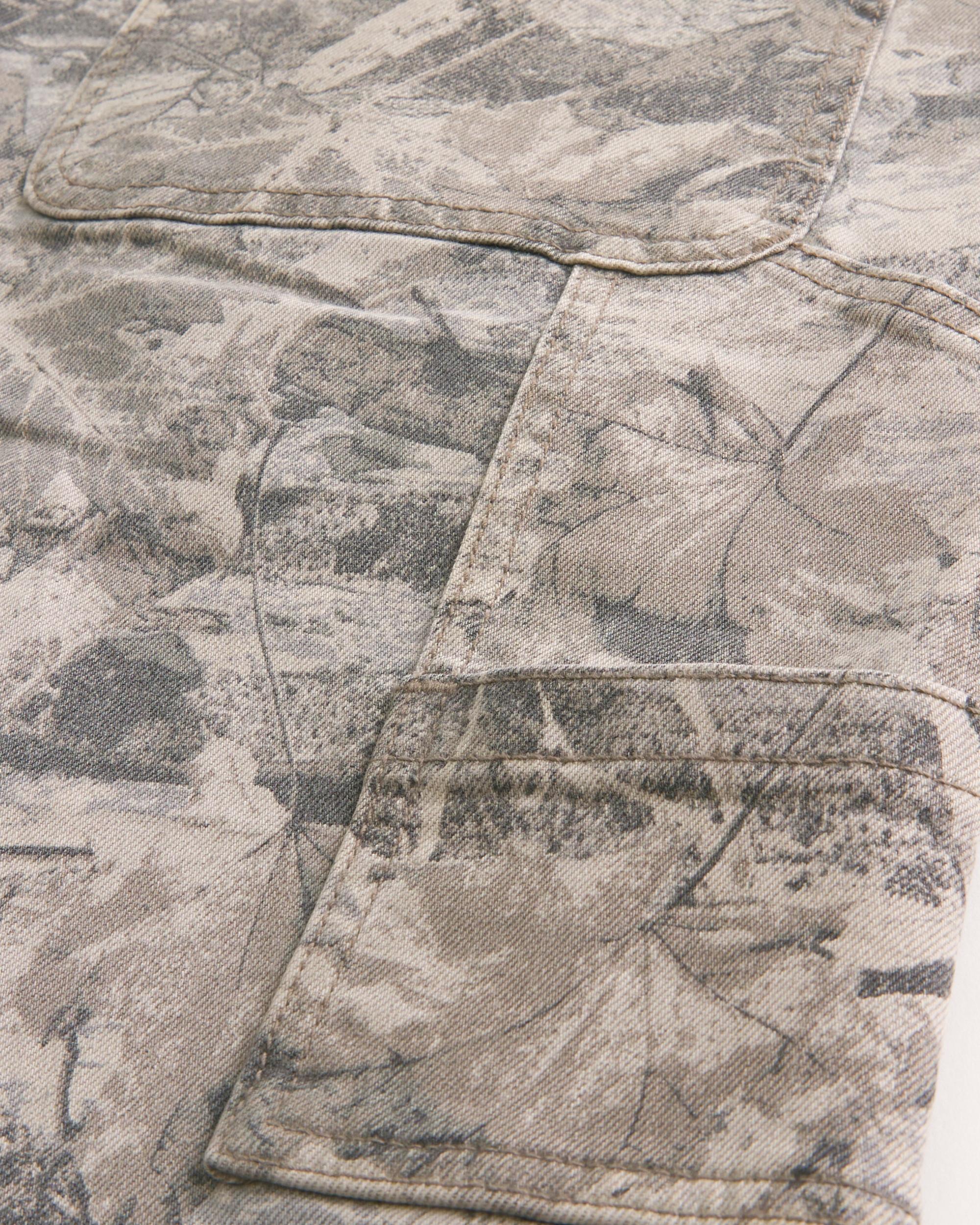 Camo Skater Baggy Painter Jeans Product Image