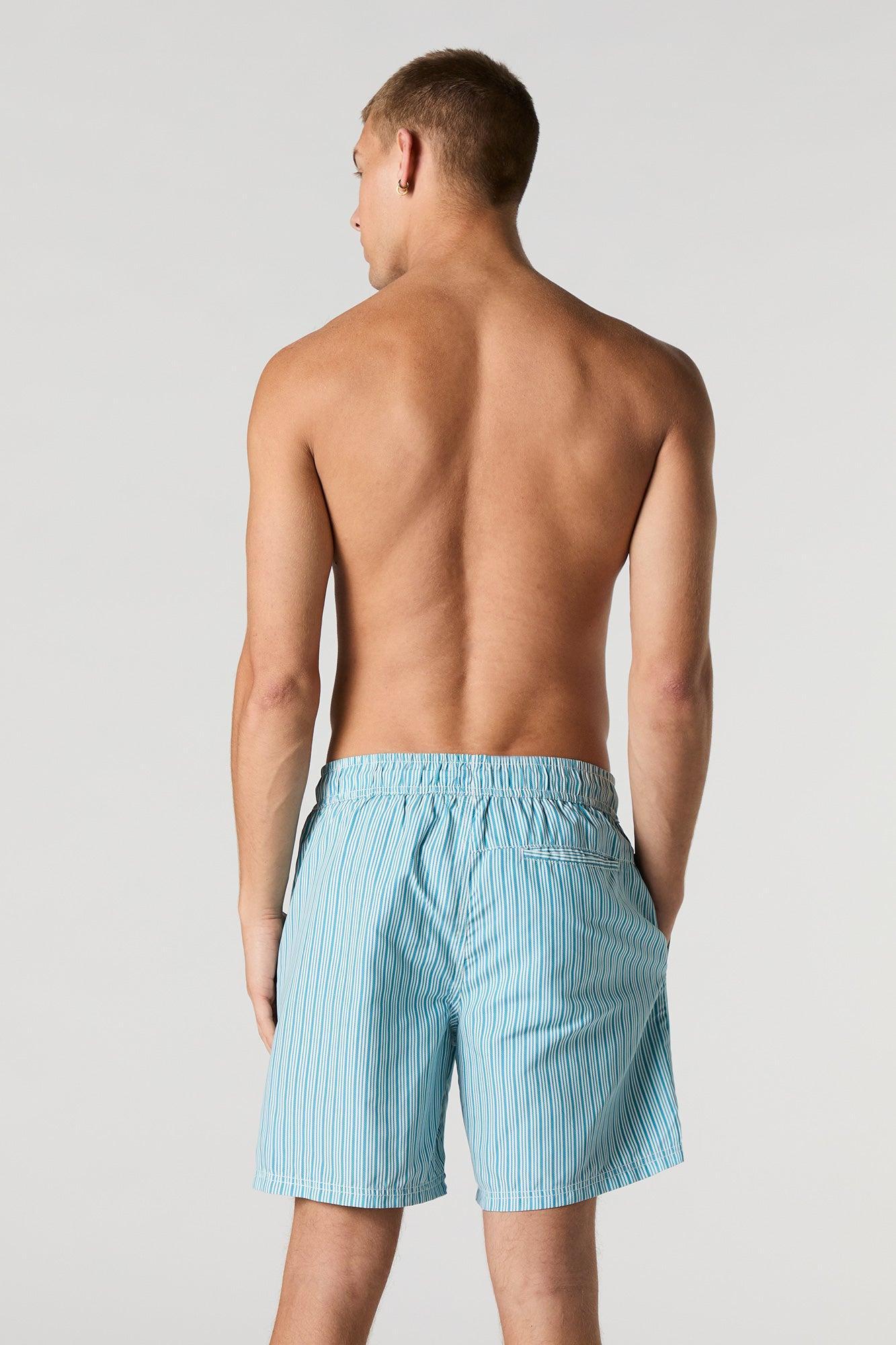 Striped Drawstring Board Short Male Product Image