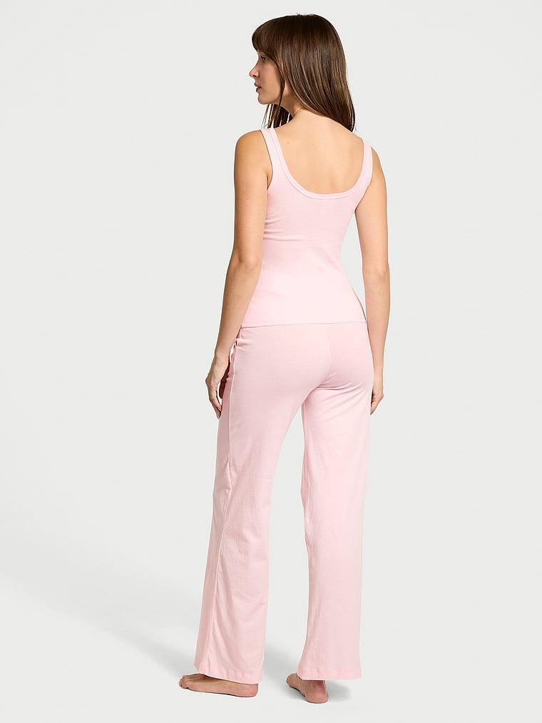 100% Cotton Tank & Pants Pajama Set Product Image