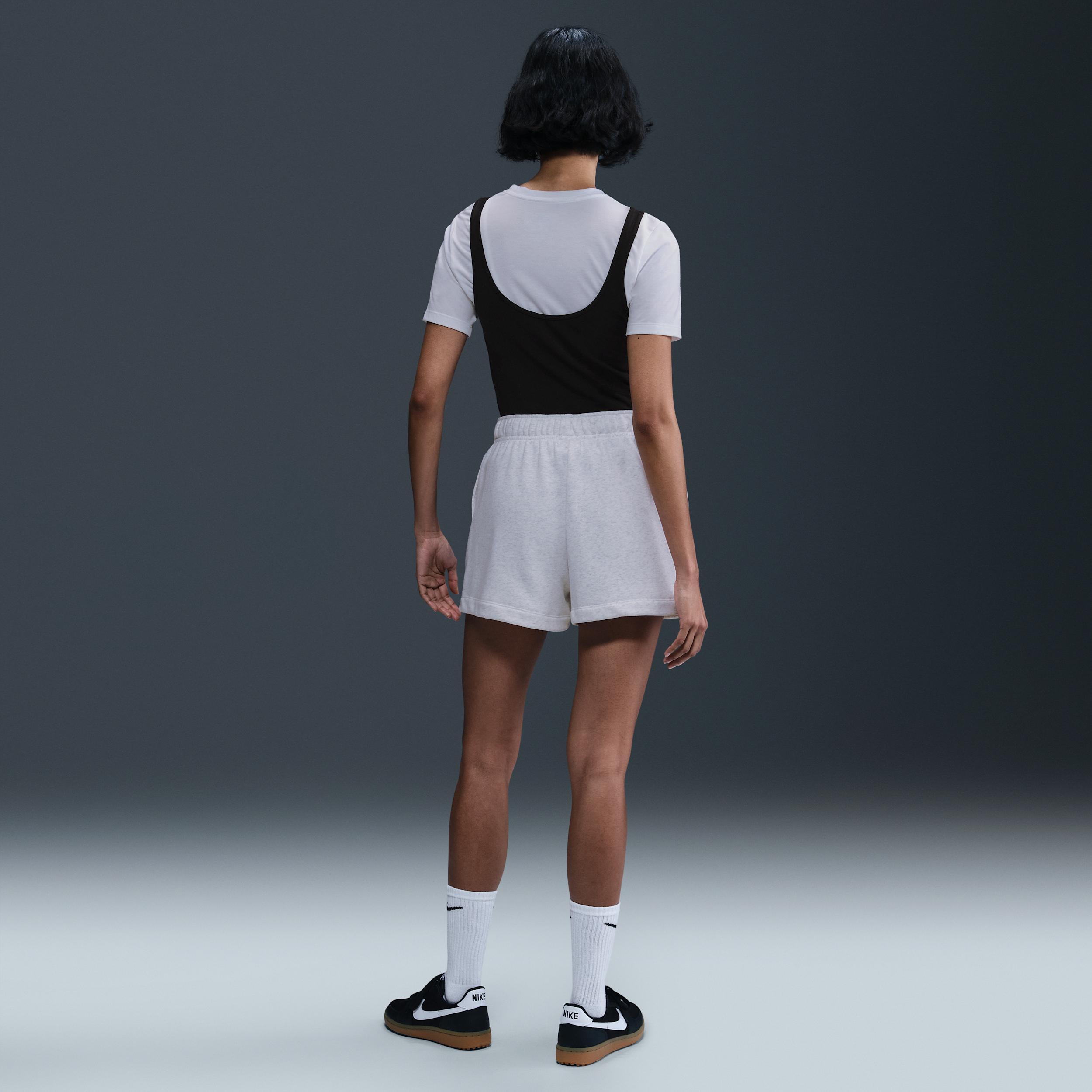 Women's Nike Sportswear Club Fleece Mid-Rise 4" Graphic Shorts Product Image