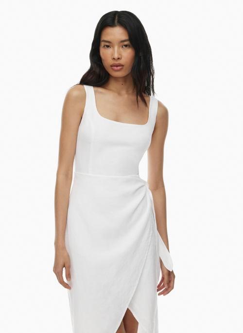 new saturn linen midi dress Product Image
