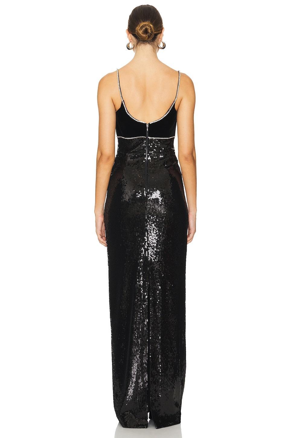 X Nicky Hilton Lena Strap Gown Rebecca Vallance Product Image