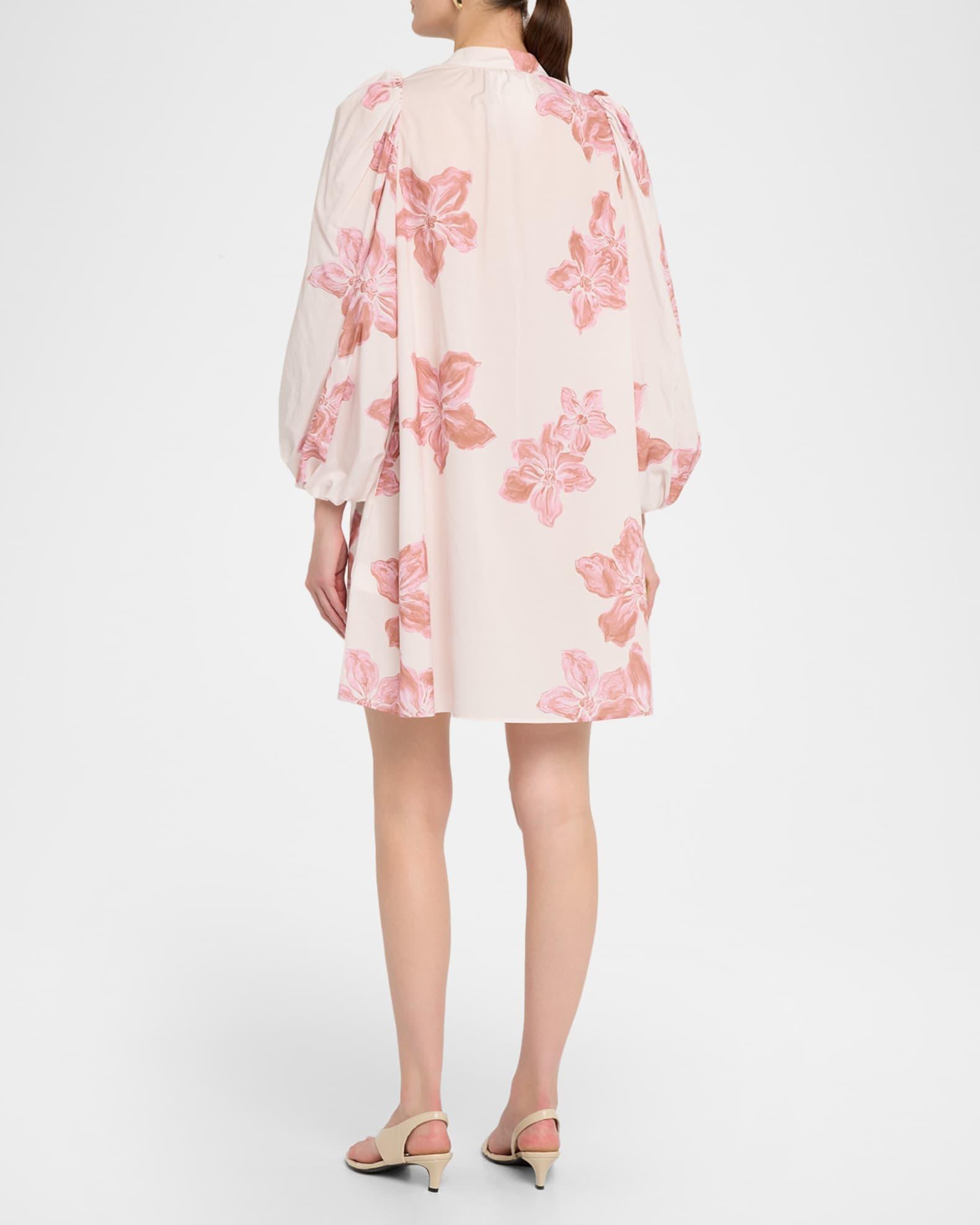 Vanessa Floral-Print Mini Shift Dress Product Image