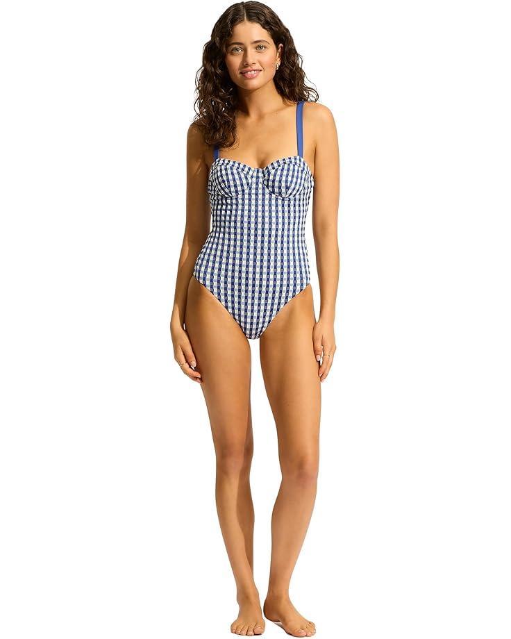 Eco Collective Ruched Underwire One-Piece Product Image