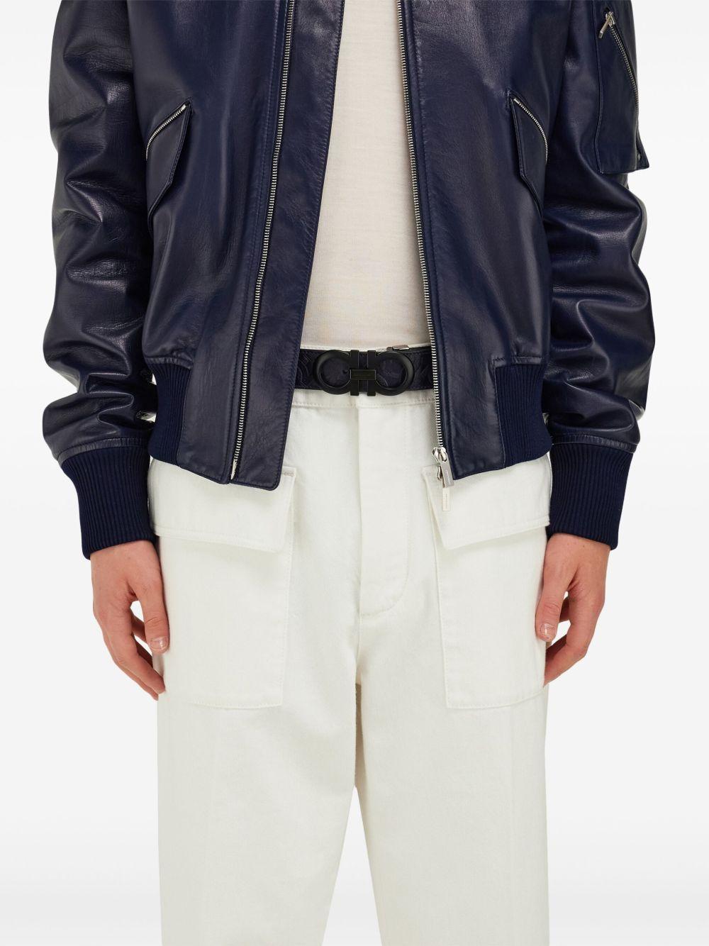 reversible Gancini belt Product Image