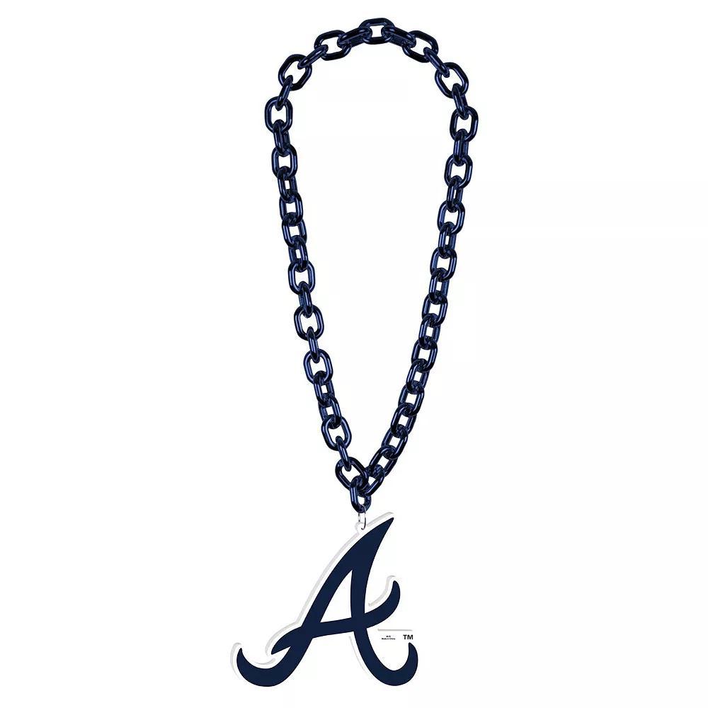 WinCraft Atlanta Braves Big Chain Logo Necklace, Men's, Team Product Image