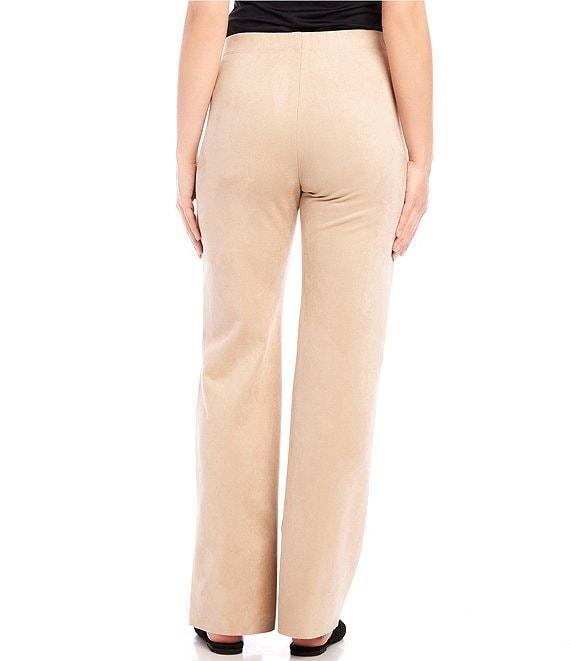 Karen Kane Faux Suede Bootcut Pants Product Image