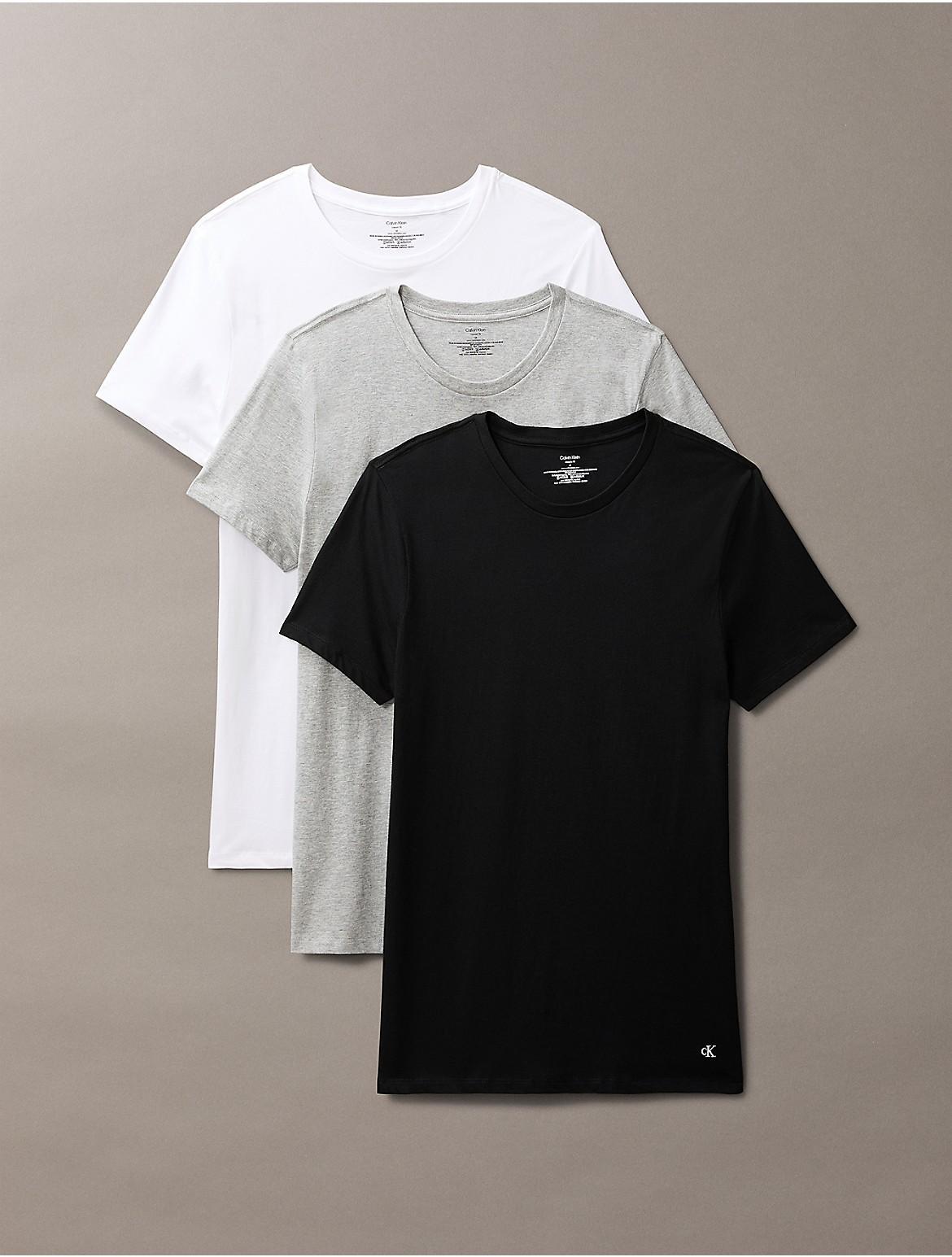Calvin Klein Men's Cotton Classics 3-Pack Crewneck T-Shirt - Multi - XL Product Image