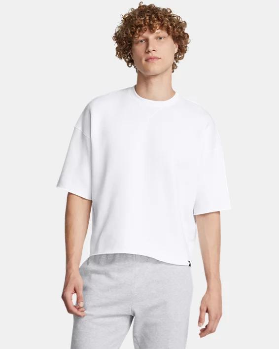 Under Armour Mens Under Armour Icon Fleece Short Sleeve Crew - Mens Product Image