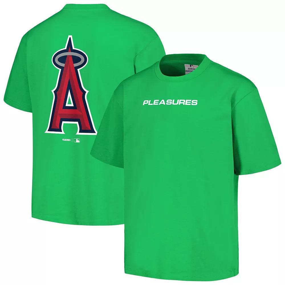 Mens PLEASURES Los Angeles Angels Ballpark T-Shirt Product Image