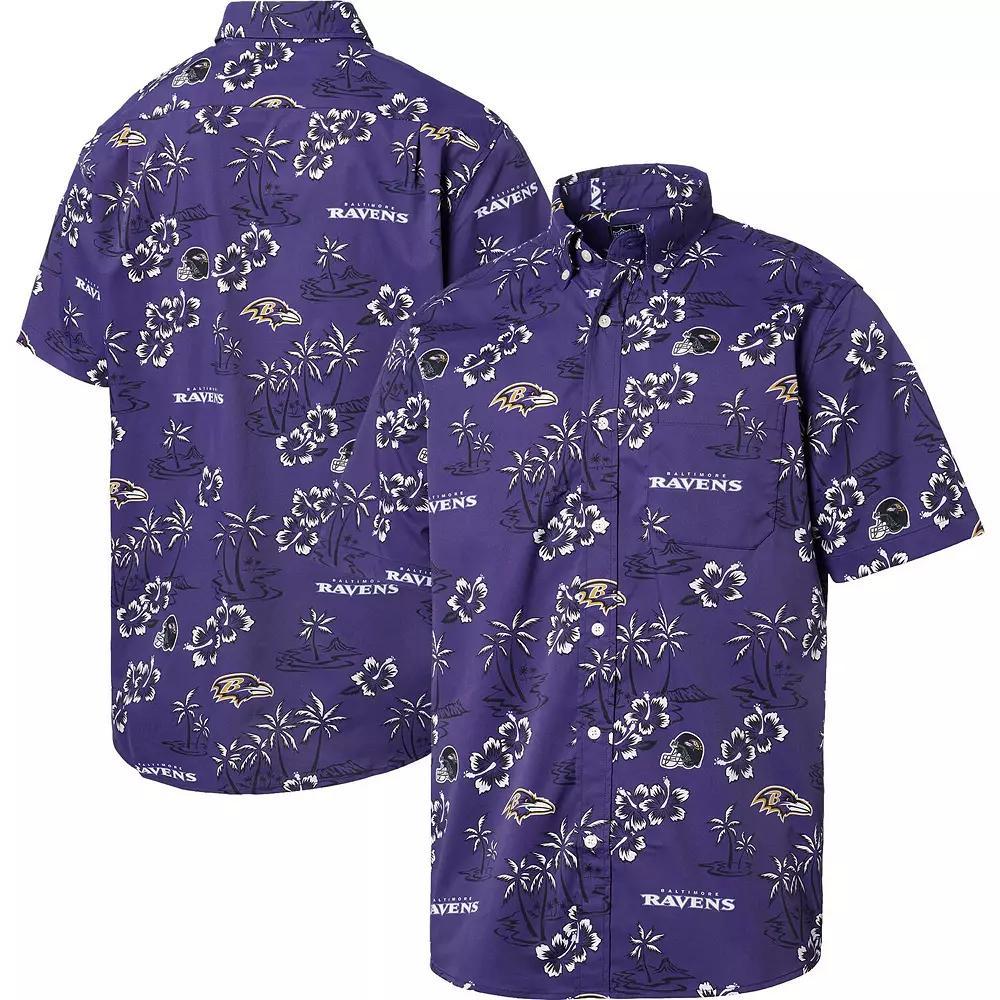 Mens Reyn Spooner Baltimore Ravens Kekai Button-Up Shirt Product Image