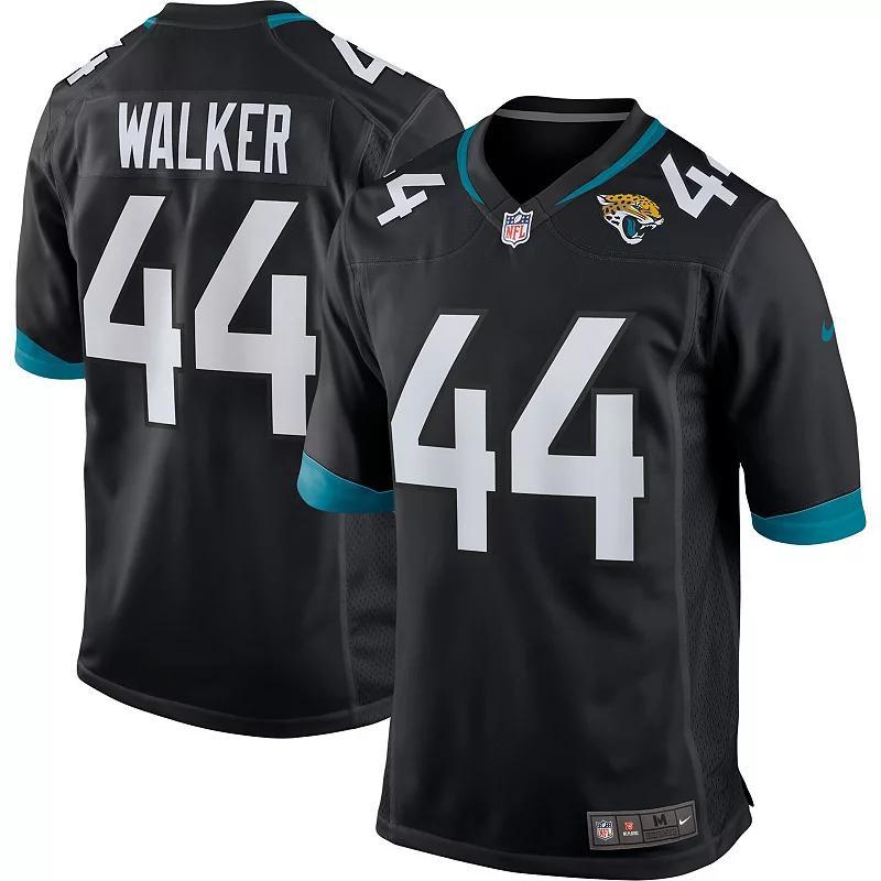 Men's Nike Travon Walker Black Jacksonville Jaguars 2022 NFL Draft First Round Pick Game Jersey, Size: 3XL Product Image