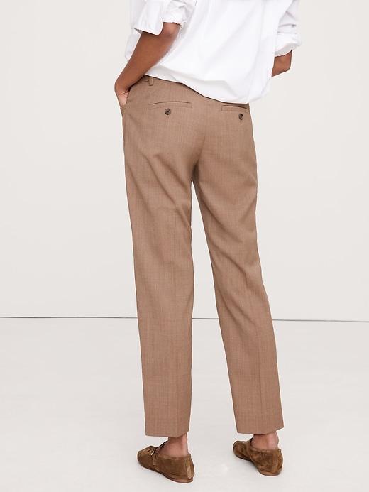 Siena Slim Italian Wool Ankle Pant Product Image