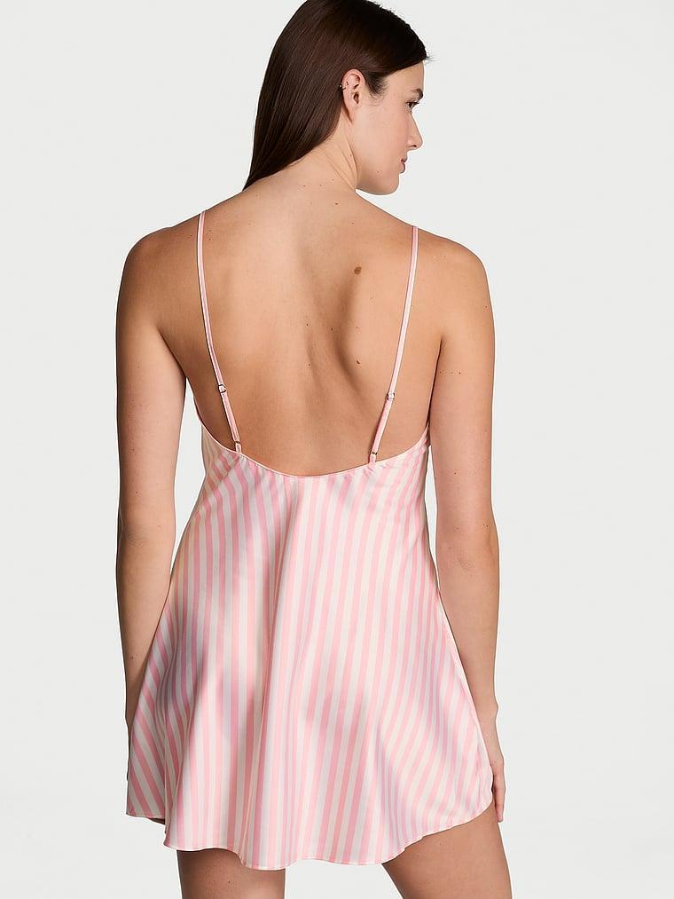 Heritage Stripe Satin Mini Slip Product Image