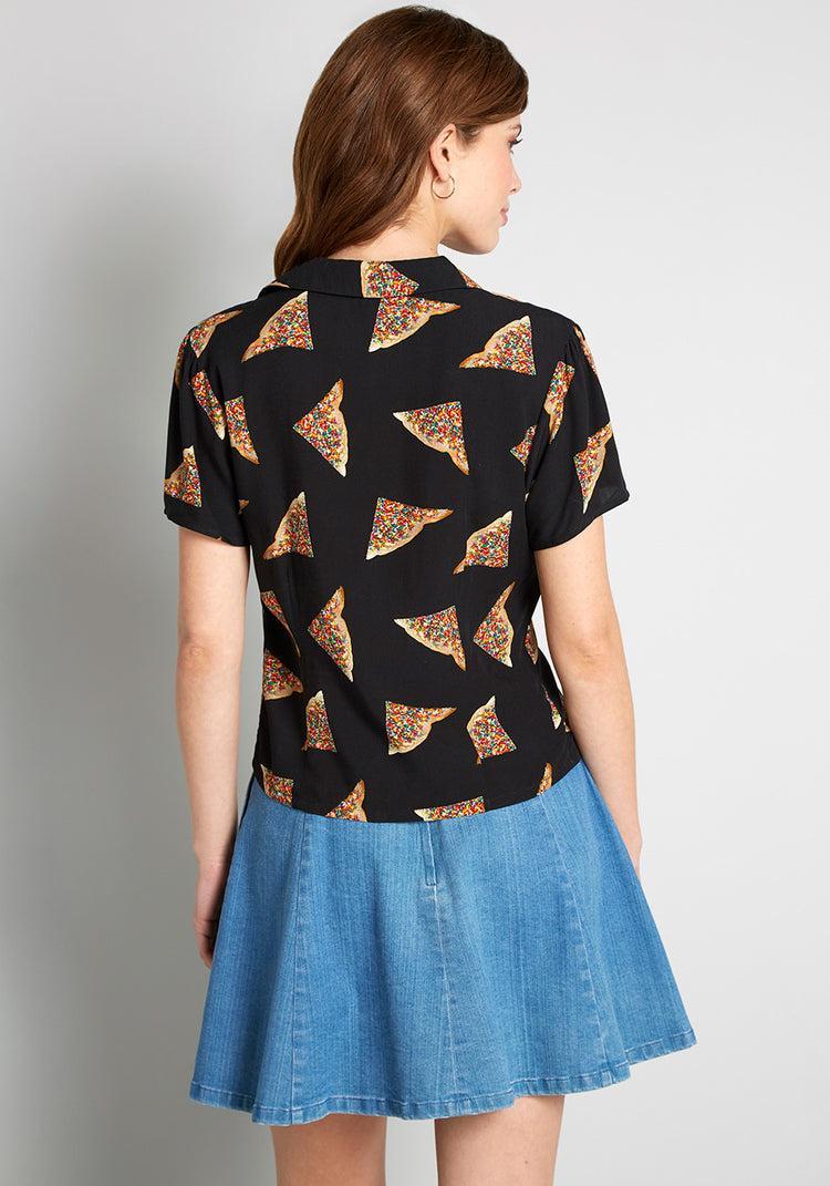 Making That Fairy Bread Button-Up Top Product Image