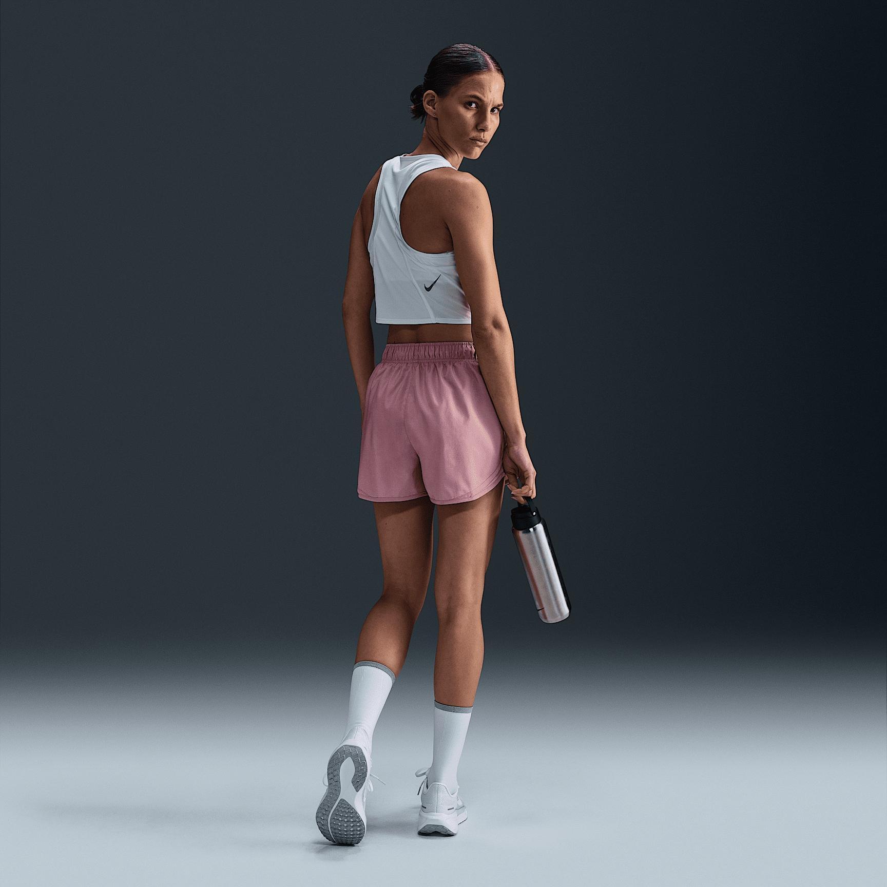 Nike Tempo Women's Dri-FIT Mid-Rise Brief-Lined Running Shorts Product Image