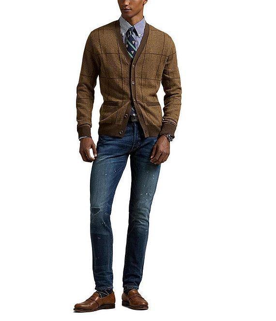 Polo Ralph Lauren Sullivan Slim Fit Stretch Lightly Distressed Jeans Product Image