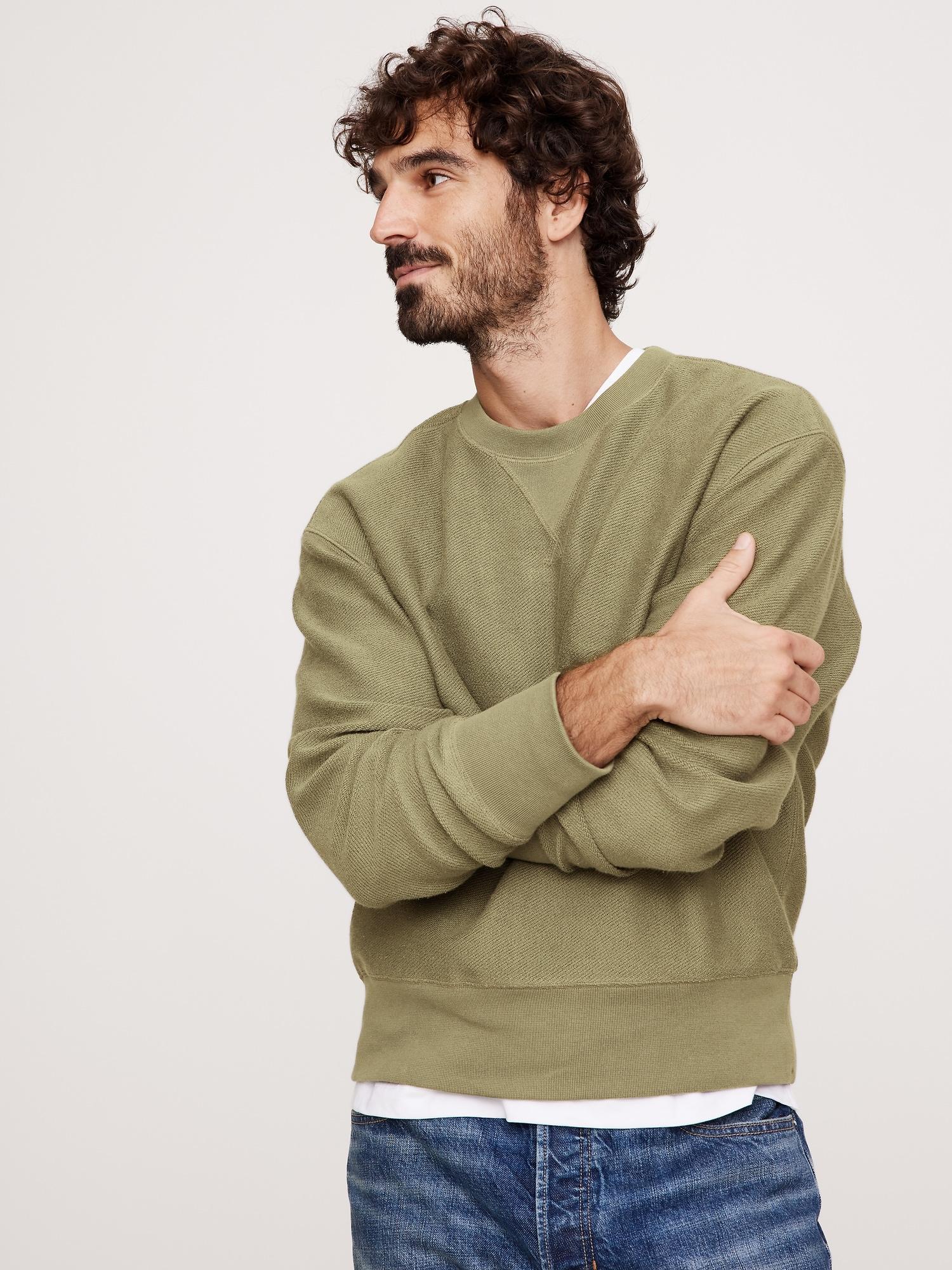 Texture French Terry Sweatshirt Product Image