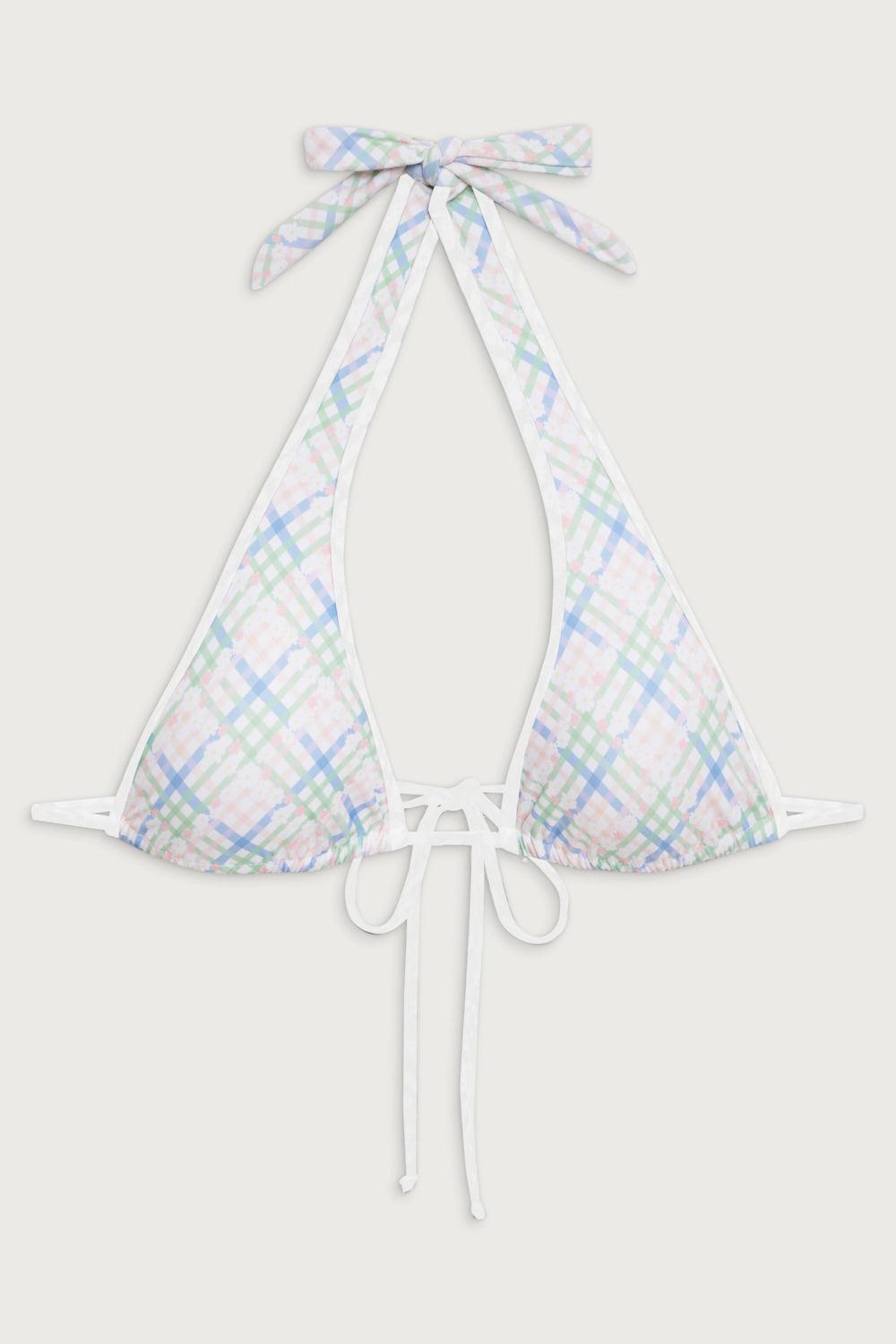 Diana Halter Bikini Top - Cottage Meadow Product Image