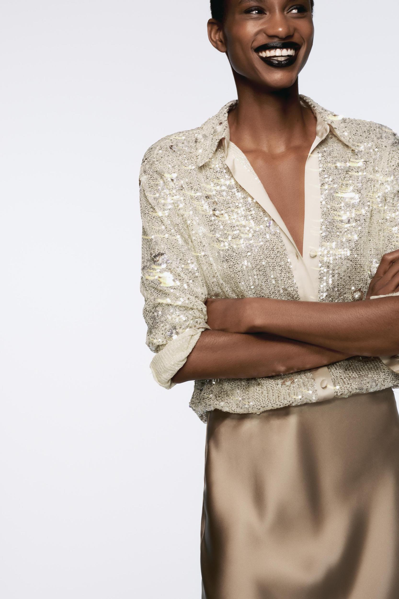 SEQUIN SHIRT Product Image