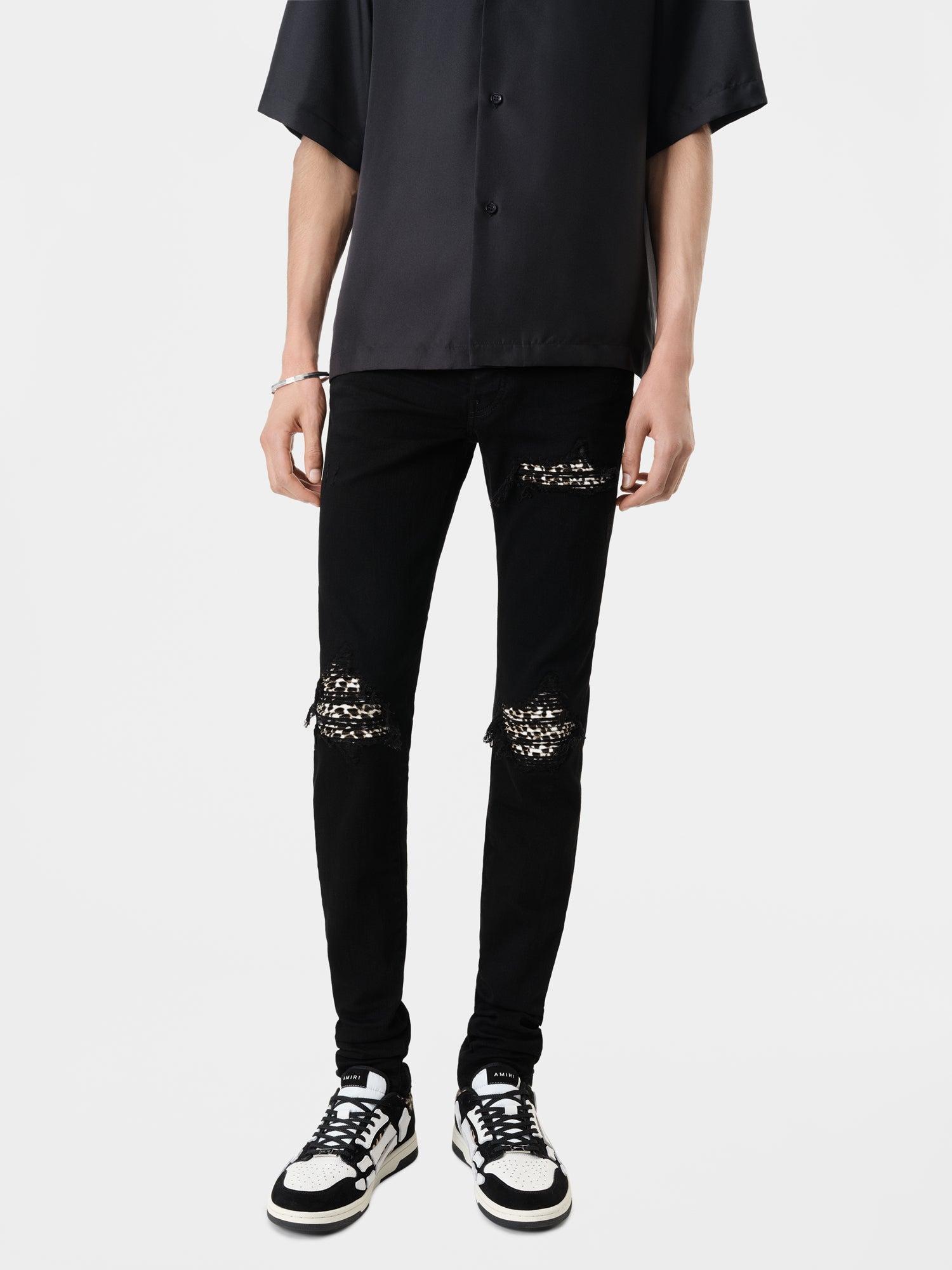 LEOPARD MX1 JEAN - Black Male Product Image