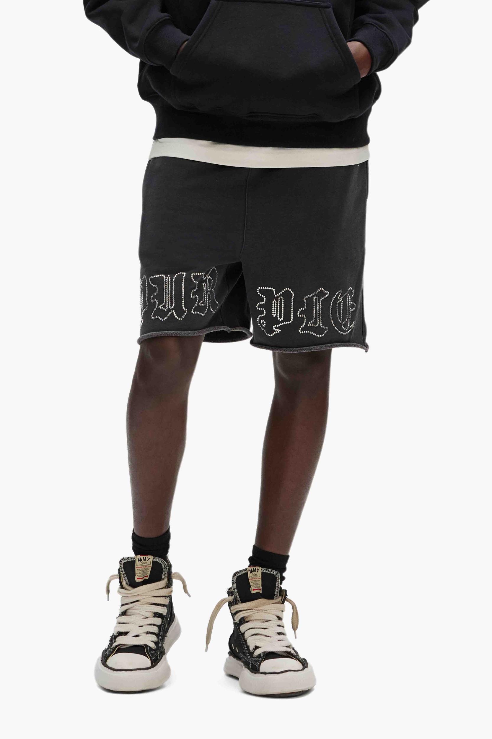 Gothic Crystals Shorts Male Product Image