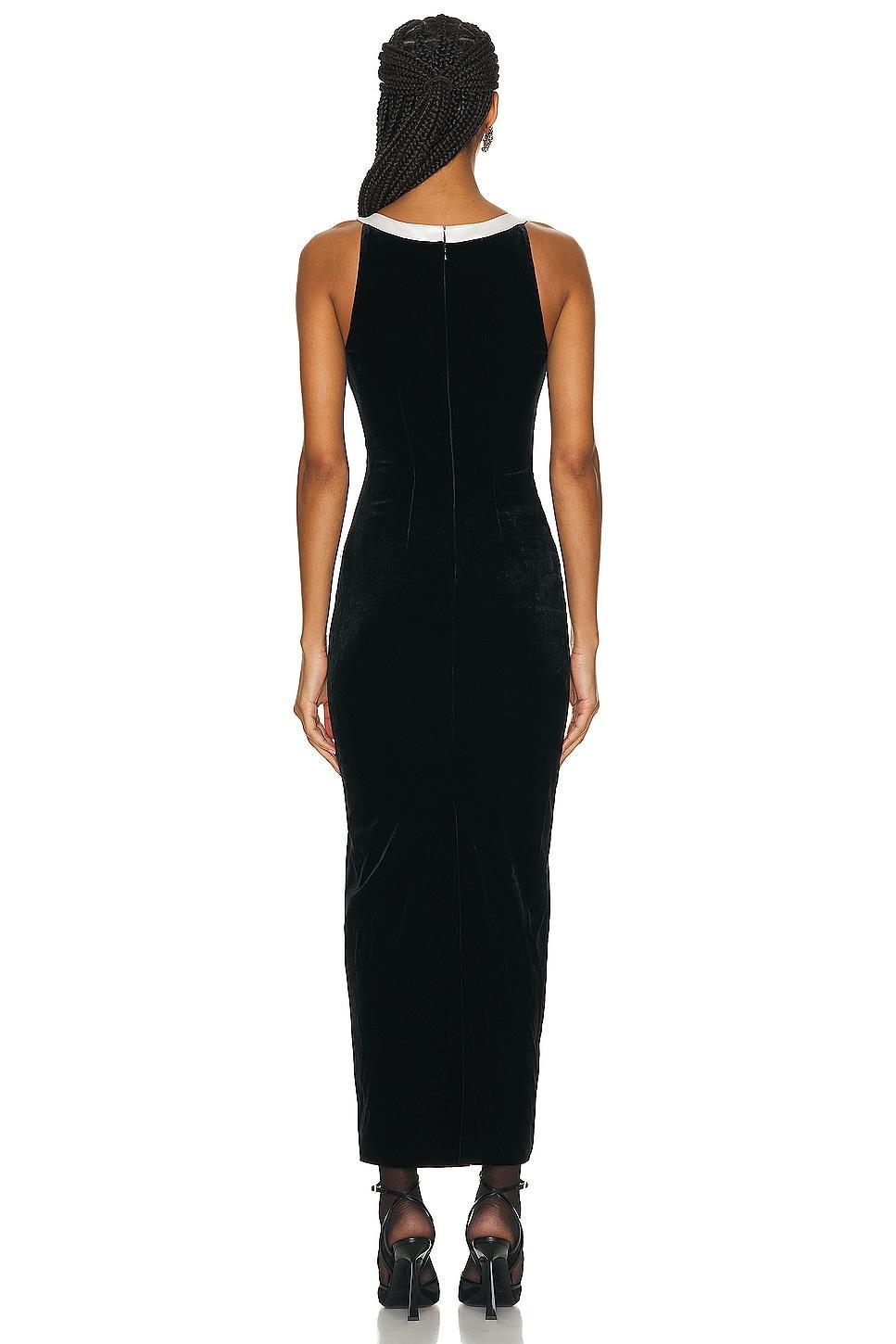 Evening Dress With Duchesse Bow Product Image