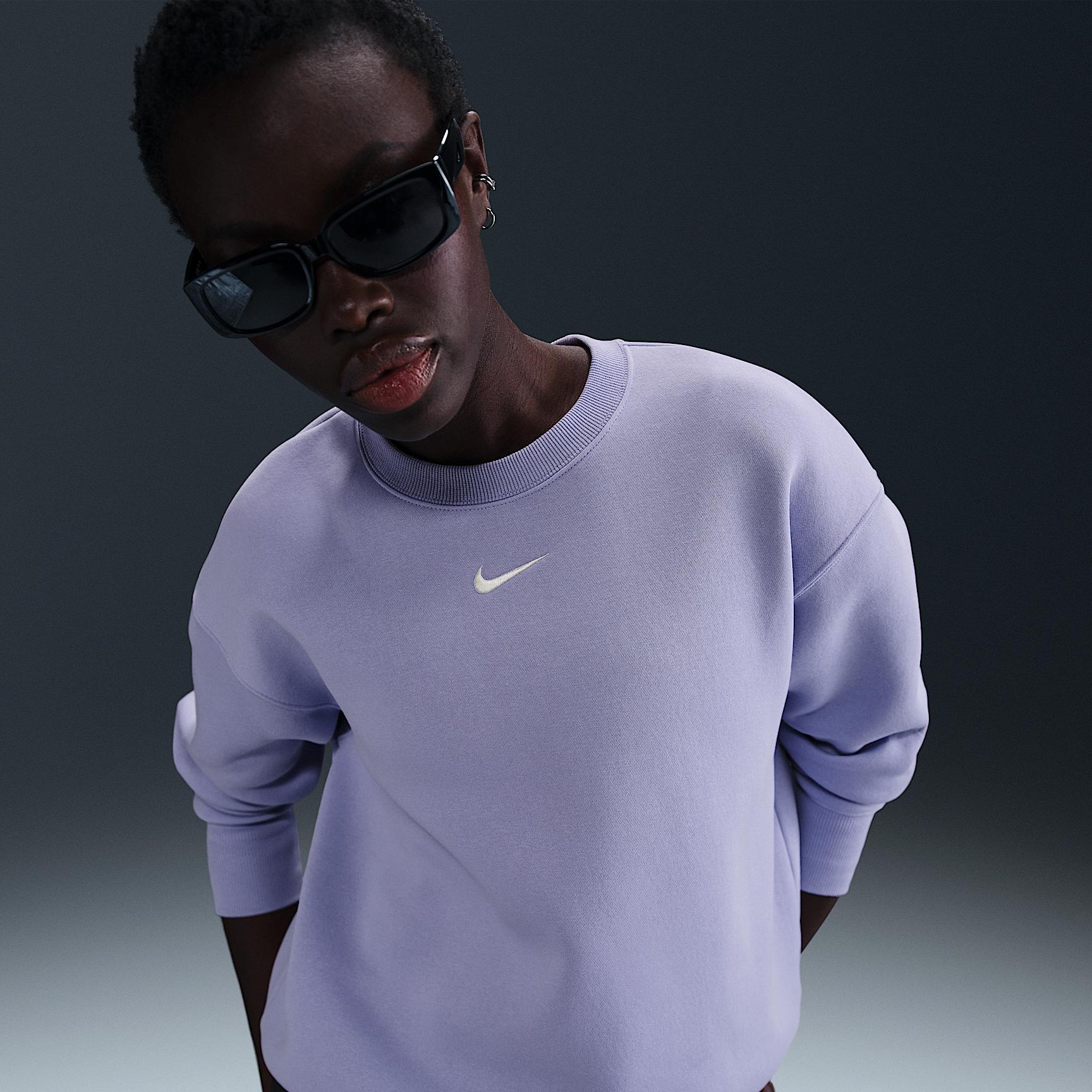 Nike Sportswear Phoenix Fleece Women's Oversized Crew-Neck Sweatshirt Product Image