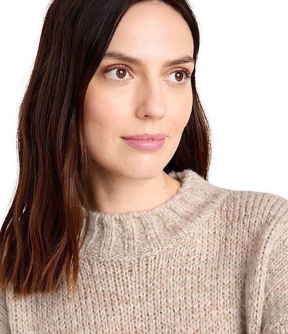 Splendid x Cella Jane Blog Mock Neck Long Sleeve Tunic Sweater Product Image