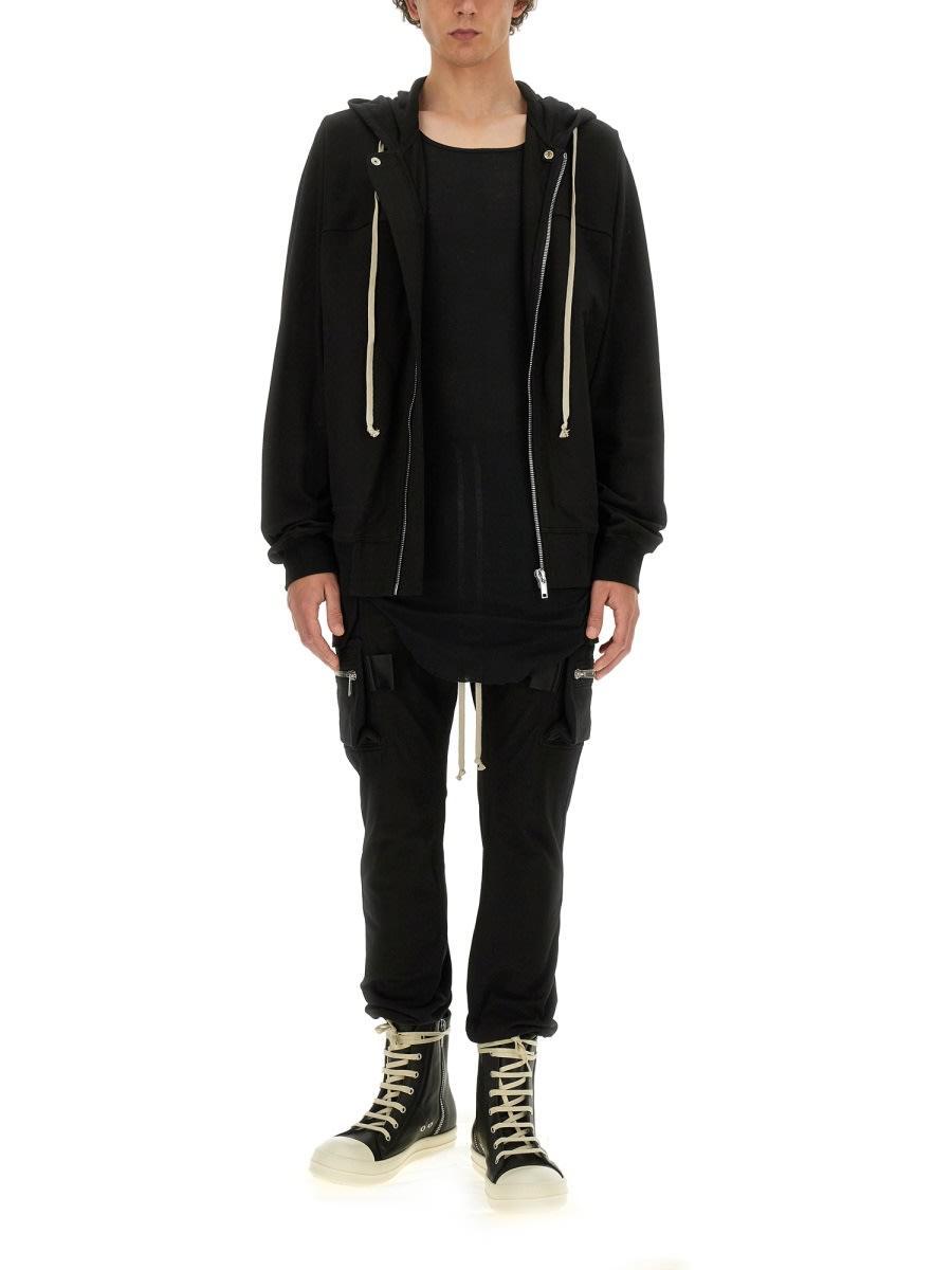 Jacket With Zip In Black Product Image