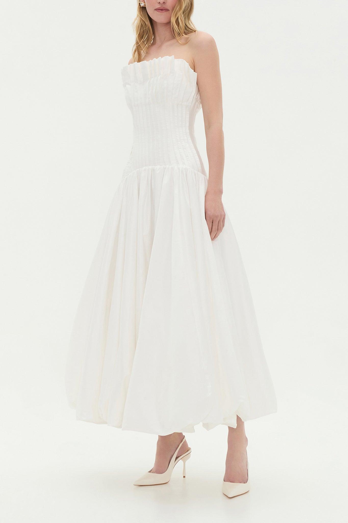 Ivy Bubble Hem Gown Product Image