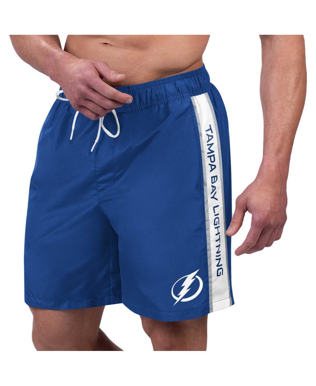 Men's G-III Sports by Carl Banks Blue Tampa Bay Lightning Streamline Volley Swim Trunks, Size: 2XL, Lgh Blue Product Image