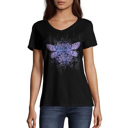 Womens Hanes Graphic Tee Product Image