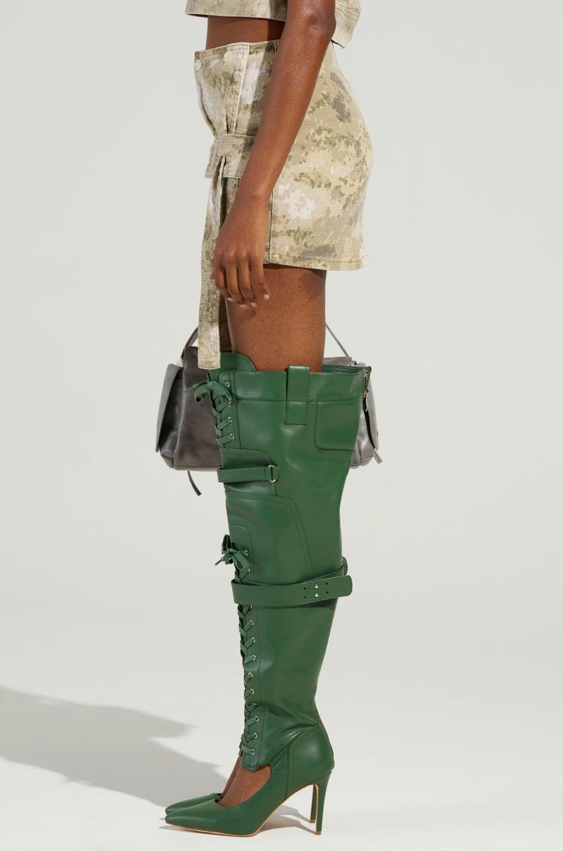 READY FOR WHATEVER CAMO MINI SKIRT Product Image