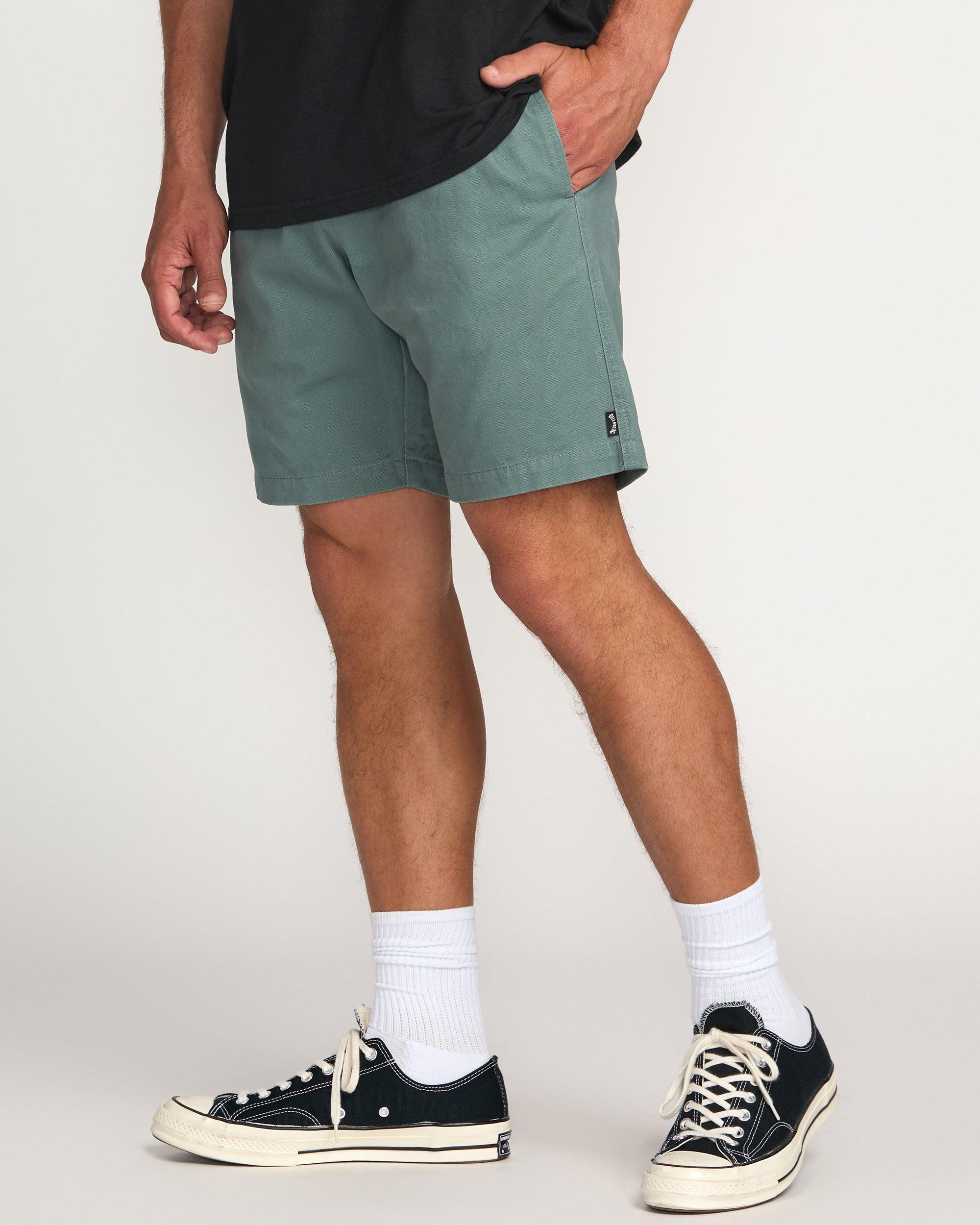 Dbah Panel Laybacks Swim Trunk - Green Ash Male Product Image