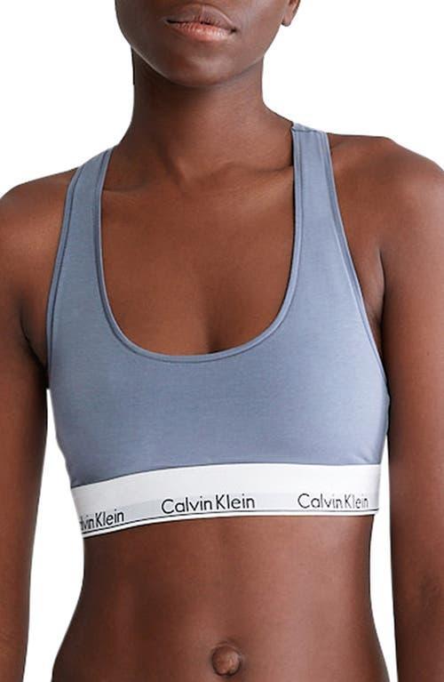 Calvin Klein Modern Cotton Unlined Bralette F3785, Women's, Size: Medium, White Product Image