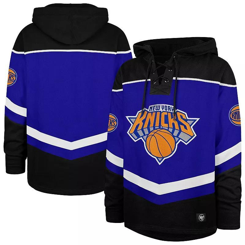 Mens 47 New York Knicks OversizedTri-Satin Layup Lacer Pullover Hoodie Product Image